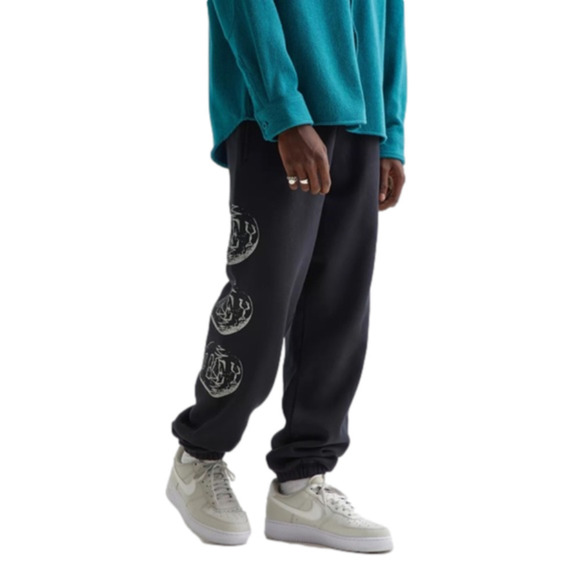 Obey Other - 𝅺OBEY Infinite Vibrations Black Casual Streetwear Sweatpants Size Small   NWT
